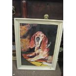 ARTWORK - An original framed oil on board painting