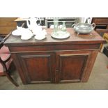 FURNITURE/ HOME - An antique mahogany sideboard in