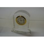 CRYSTAL - A Tyrone Crystal anniversary clock.