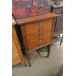 FURNITURE/ HOME - An antique sheet music cabinet w