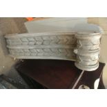 COLLECTABLES - A large carved wooden corbel, measu