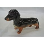 CERAMICS - A Beswick ceramic Dachshund.