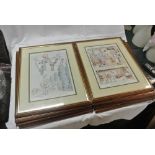 COLLECTABLES - A set of 10 framed John Ireland pri