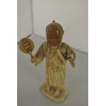 COLLECTABLES - An antique/ Meiji period caved ivor