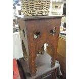 FURNITURE/ HOME - A decorative antique side table.