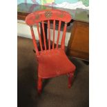 FURNITURE/ HOME - An upcycled antique chair with h