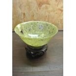 COLLECTABLES - An antique Oriental/ Chinese Jade T