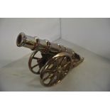 COLLECTABLES - An antique/ vintage model of a cano