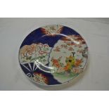 CERAMICS - A stunning large antique hand painted O