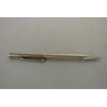 SILVER - A sterling silver propelling pencil, adve