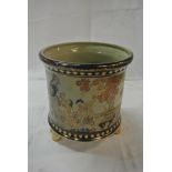 CERAMICS - An Oriental jardiniere/ planter with de