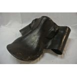 COLLECTABLES - A vintage leather saddle retailed b