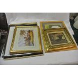 ARTWORK - A collection of various framed paintings