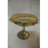 COLLECTABLES - An unusual antique bonbon dish with