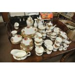CERAMICS - A large collection of Royal Albert Old