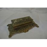 COLLECTABLES - An antique style decorative brass d