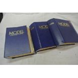 COLLECTABLES - A set of 3 binders full of Model Co