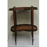 FURNITURE/ HOME - A stunning Edwardian mahogany ki