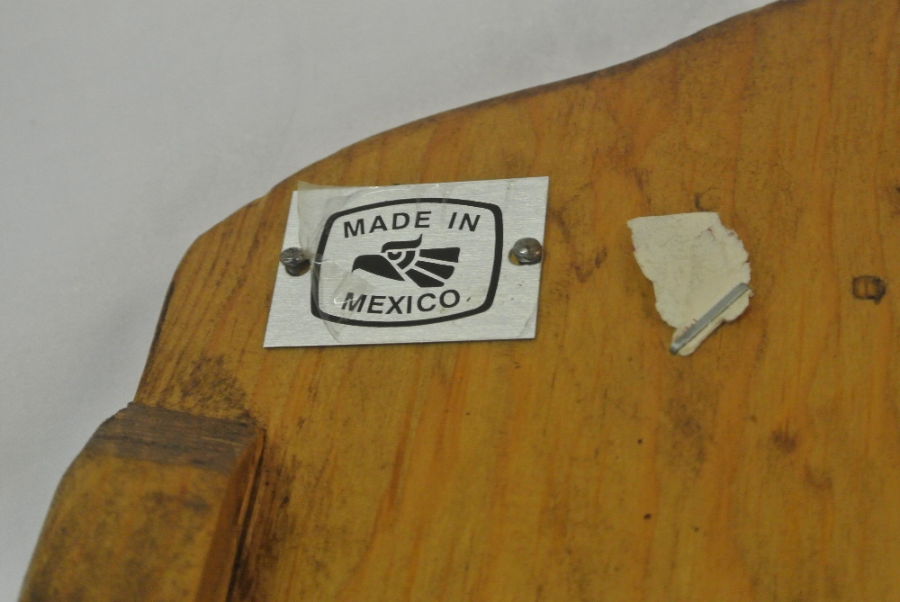 COLLECTABLES A Mexican pine book rest. - Image 3 of 4