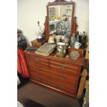 FURNITURE/ HOME - An antique Edwardian mahogany dr