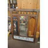 COLLECTABLES - A hall coat rack in need of restora