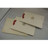 MILITARIA - A pair of 2 unused Royal Engineer Chri