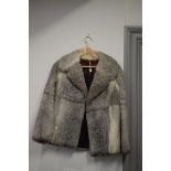 CONEY FUR JACKET. Approx size 10.
