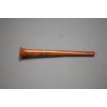 AMBER CHEROOT/CIGARETTE HOLDER. 11cm.