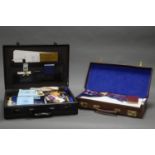 TWO BOXES OF MASONIC REGALIA