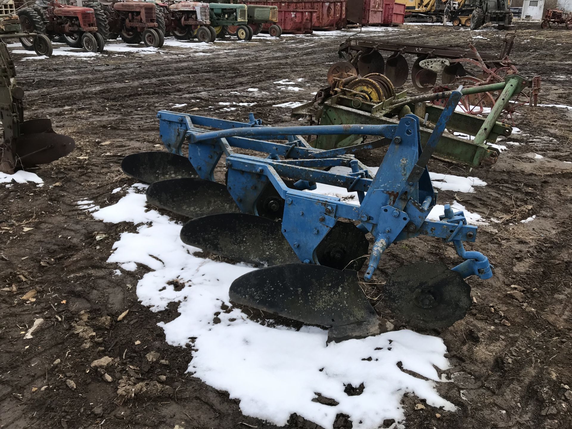 FORD 4 BOTTOM 3 POINT HITCH PLOW - Image 2 of 2