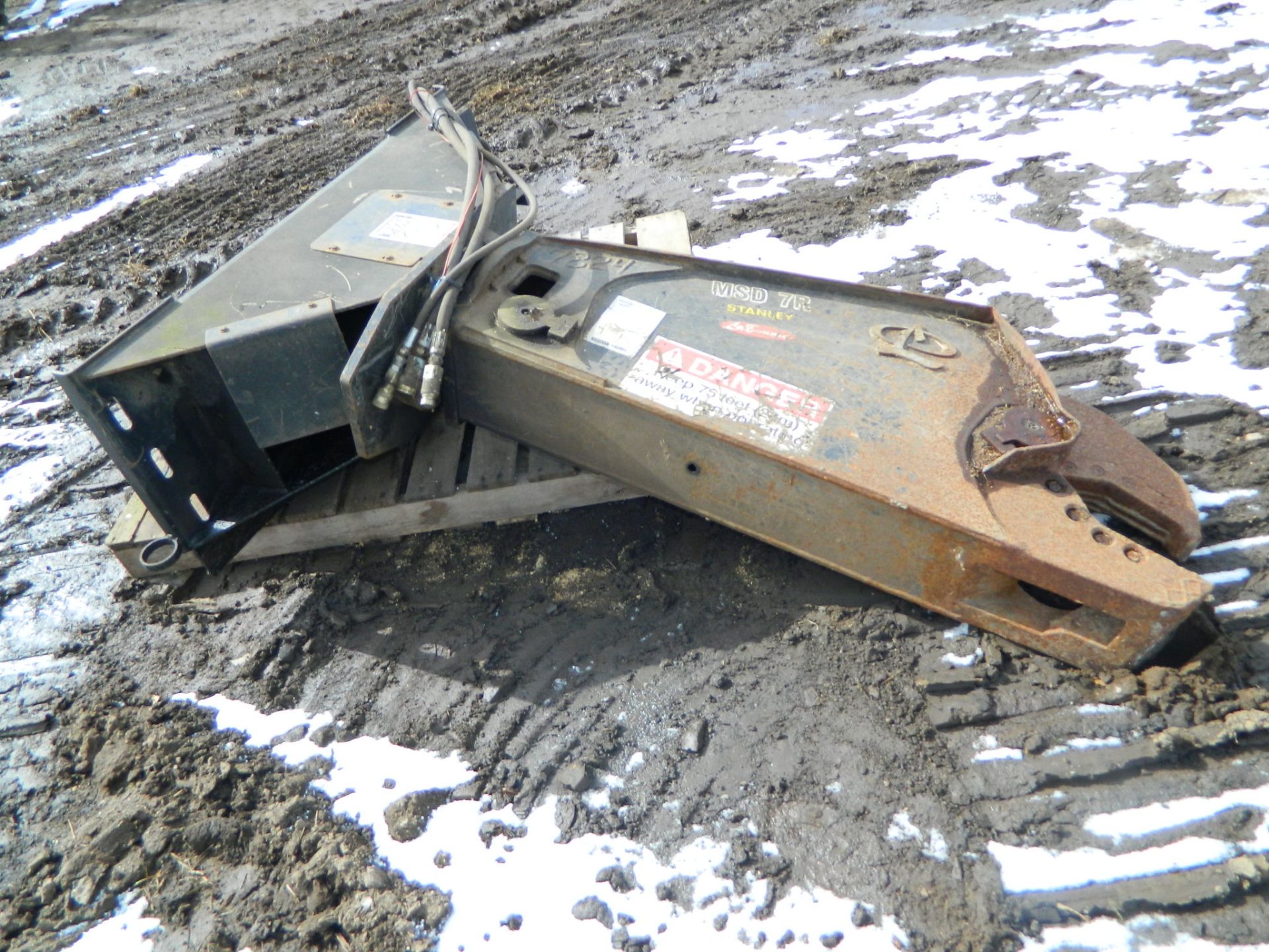 LABOUNTY MSD 7R SHEAR FOR SKID STEER MOUNT - Image 2 of 3