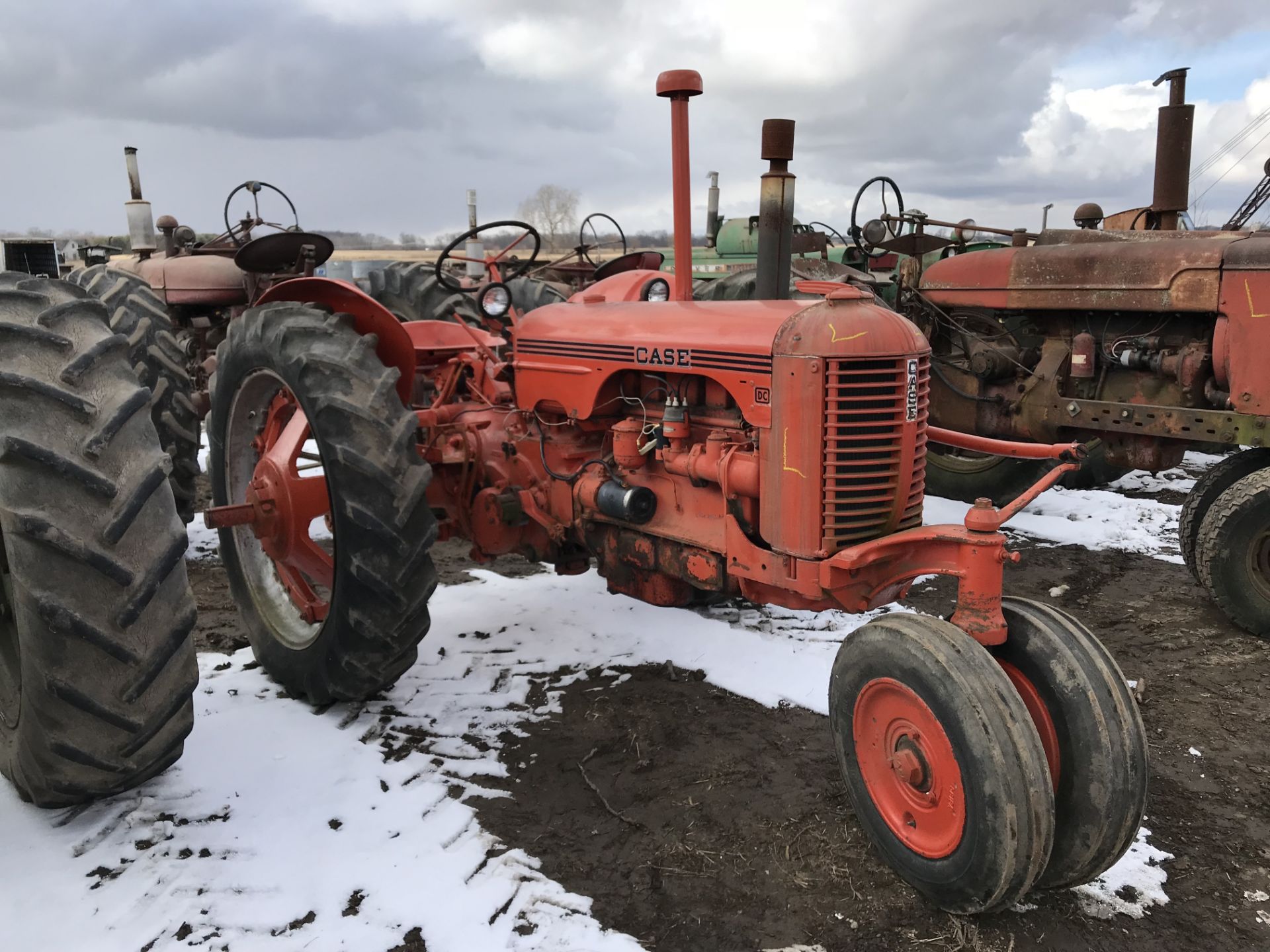 CASE DC TRACTOR, MOTOR FREE, NON RUNNING