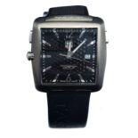 A gentleman's Tag Heuer golf wristwatch, Tiger Woods Edition, quartz movement, on rubber strap,
