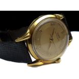A gentleman's Tissot Automatic wristwatch, circular case with bevelled dial, incremental hour