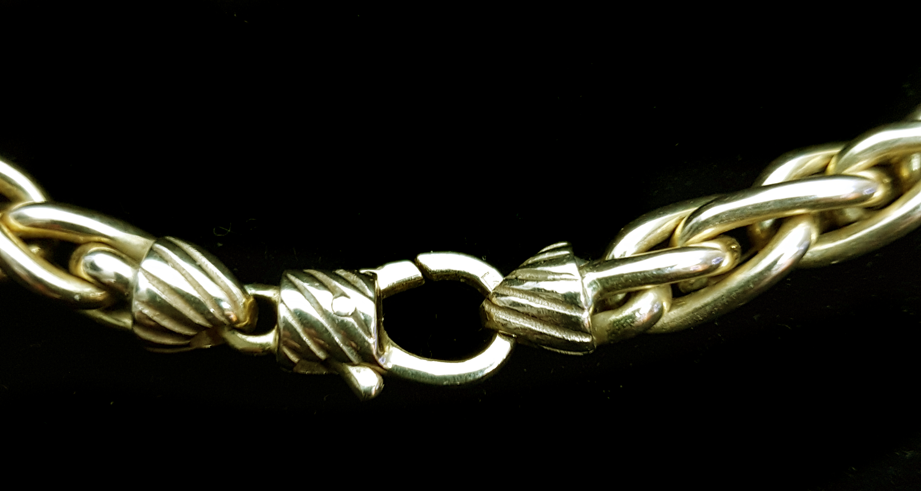 A heavy 22ct yellow gold rope twist necklace, approx 61cm long, 49 grms approx. - Image 2 of 2