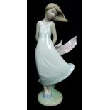 Lladro - Joan Coderch Wanderlust figure, issued 2006, retired 2007, in original box and packaging