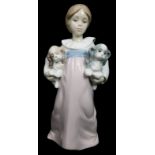 Francisco Polope for Lladro - Arms full of love girl figure, no.6419, release year 1997, in original