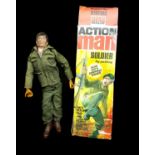 Vintage Toys - An original Action Man Soldier by Palitoy, with original box; and a quantity of