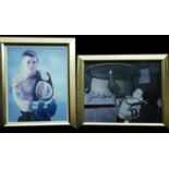 Boxing Interest - signed portrait images of Ricky 'Hitman' Hatton, in colour, Punch Promotions