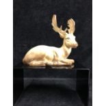 Arthur Gredington for Beswick Pottery - A pottery stag figure, shape no 954, produced 1941-1975,