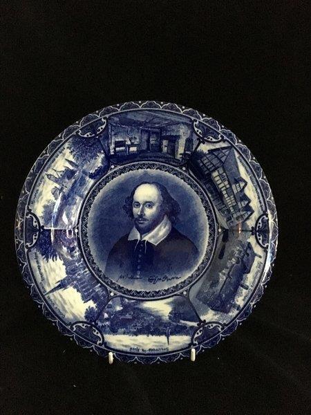 Blue and White printed pottery - including an American interest plate with views of Lee Mansion, The - Image 4 of 6