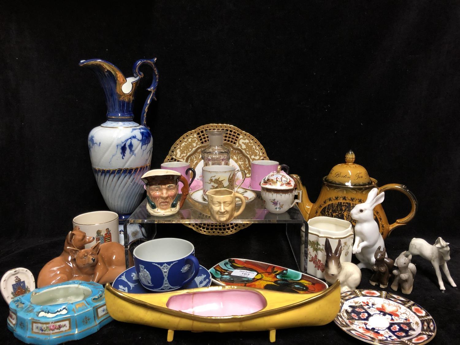 A Restorers Box of ceramics - including a Wedgwood cup and saucer; a poole pottery dish; and a - Image 6 of 49