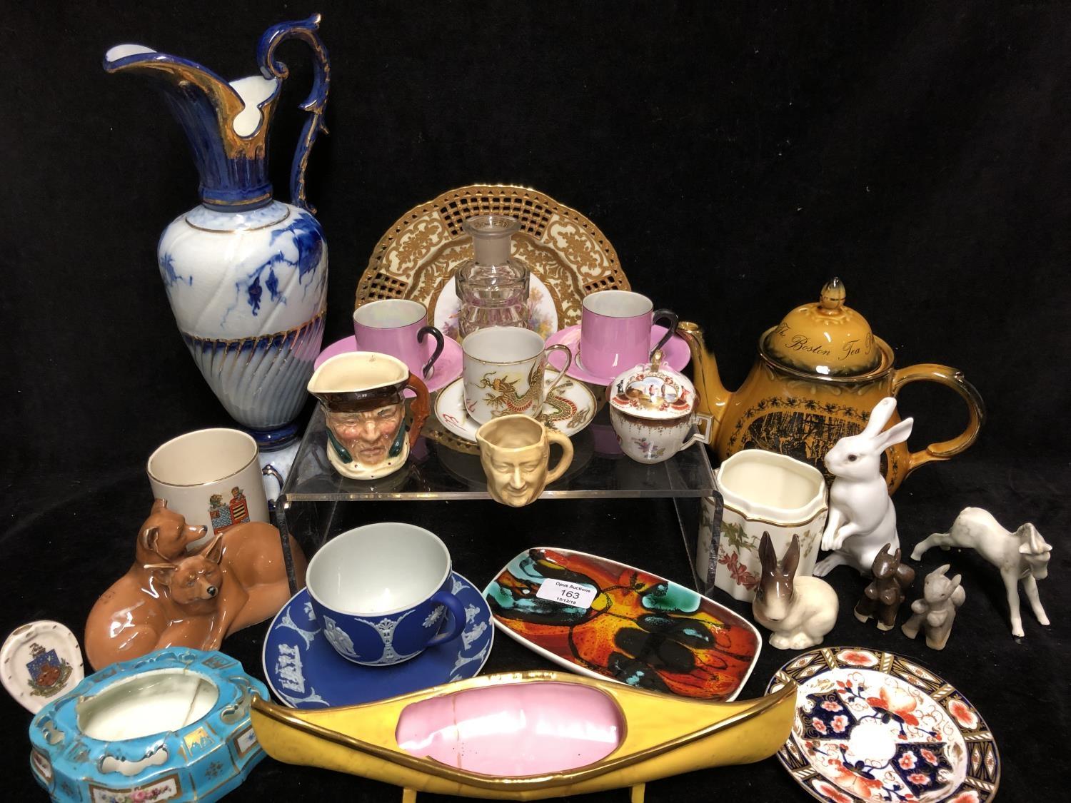 A Restorers Box of ceramics - including a Wedgwood cup and saucer; a poole pottery dish; and a - Image 2 of 49