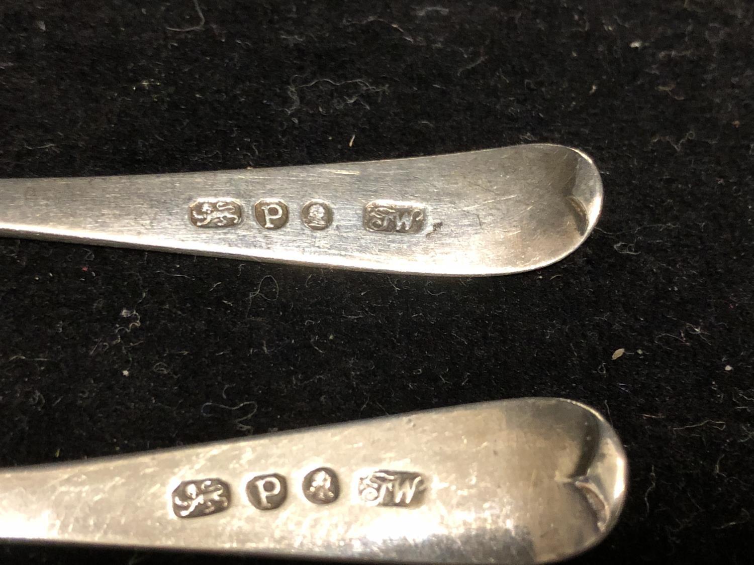 Six silver bright cut decorated tea spoons, London 1790, makers mark of TW (6) - Image 5 of 5