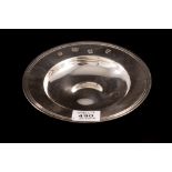 AN ARMADA STYLE SILVER DISH,