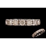 A DIAMOND ETERNITY RING, of approx. 3.