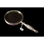 A LARGE VICTORIAN CONTINENTAL MAGNIFYING