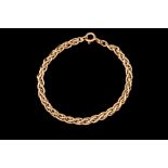 A 14CT GOLD BRACELET