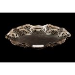 A MODERN IRISH SILVER BREAD DISH, by Royal Irish Dublin,