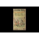 LYONS TEA FRAMED POSTER, Irish Press, Friday September 1, 1961, 15 x 23".